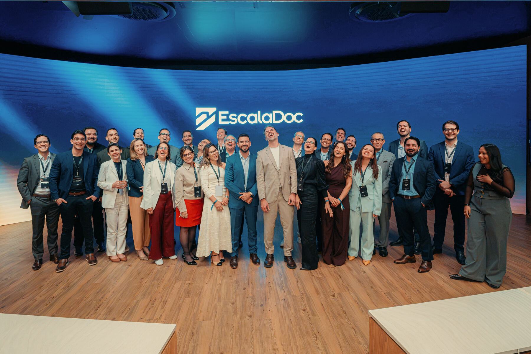 Foto de grupo no EscalaDoc Experience de São Paulo